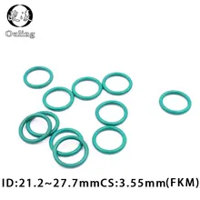 Уплотнительные кольца Green FKM 5 шт./лот уплотнительные cs3.55 мм ID21.2/22