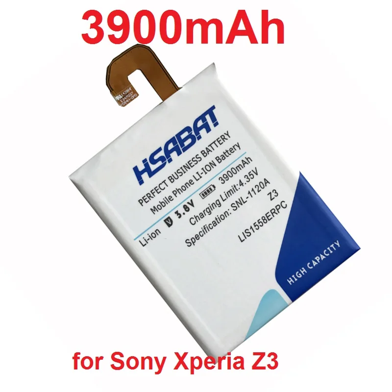 imágenes para LIS1558ERPC HSABAT 3900 mAh batería Batería Del Teléfono Para Sony Xperia Z3 L55T L55U D6653 D6633 D6603 D6616 D5803 D5833 D6708 imágenes para LIS1558ERPC HSABAT 3900 mAh batería Batería Del Teléfono Para Sony Xperia Z3 L55T L55U D6653 D6633 D6603 D6616 D5803 D5833 D6708
