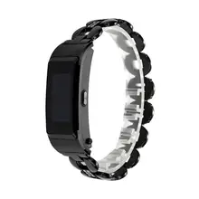 Hipedeal Роскошные сплав кристалл Нержавеющая сталь браслет ремешок для huawei B5 18Aug14 Прямая поставка F