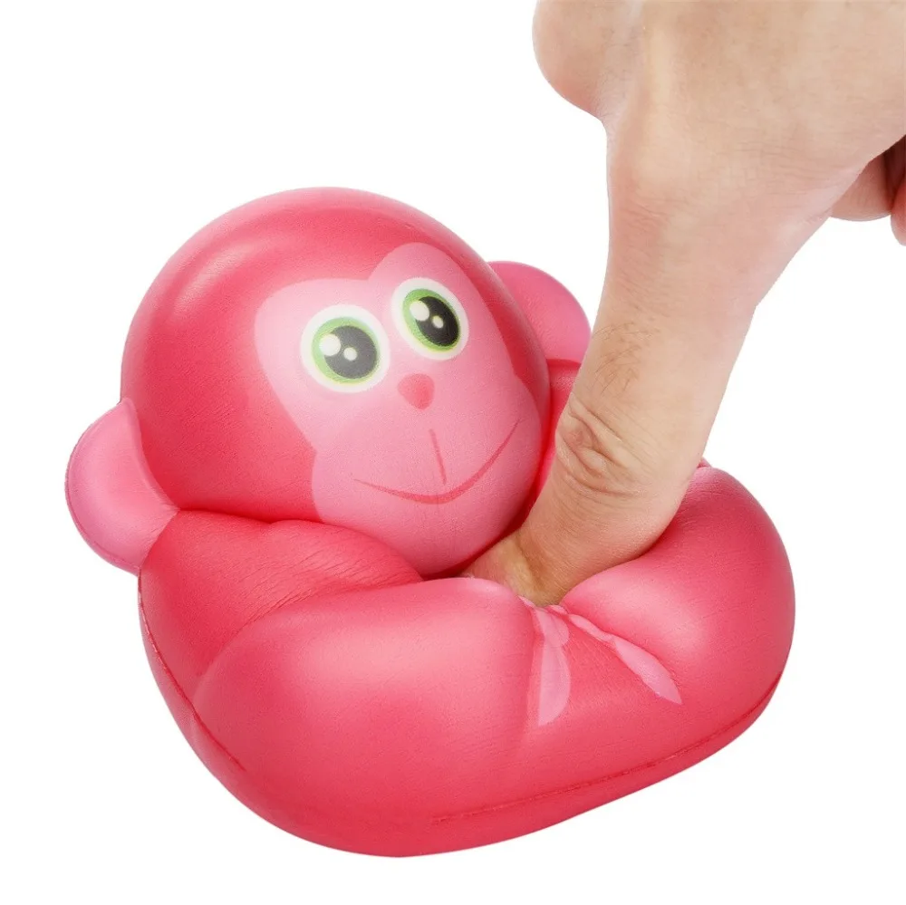 Squishies игрушка Kawaii обезьяна замедлить рост крем Ароматические снятие стресса игрушечные лошадки подарки головоломки игрушка