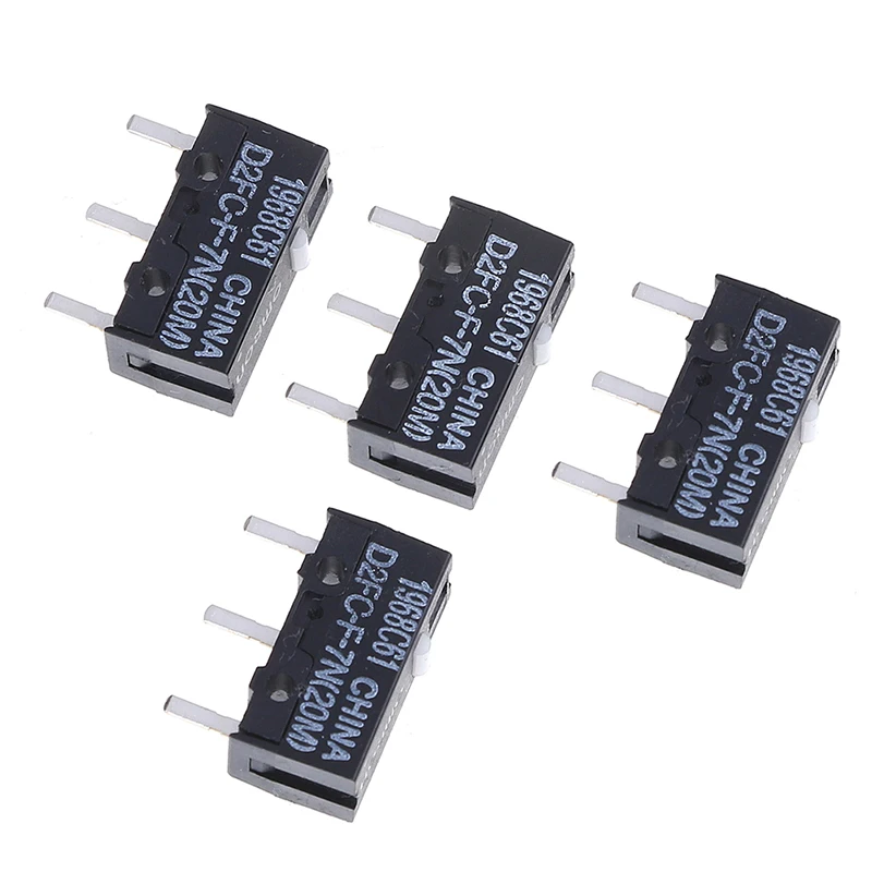 4 шт. D2FC F 7N (20 м) микропереключатель для мыши G600|Выключатели| |