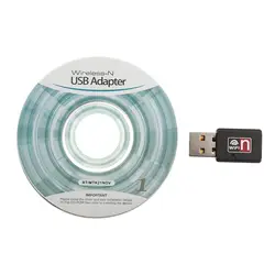 150 м 802.11n/g/b USB2.0 сети LAN Карта Wi-Fi нано Беспроводной адаптер без антенны с компакт-дисков C26