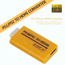 PS1/PS2 USB к HDMI конвертер проектор HD 1080 P Аудио Видео Выходной адаптер