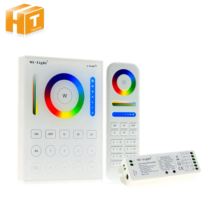 Mi светильник RGB + WW CW 5 в 1 умный пульт дистанционного управления 8 зон панель пульта