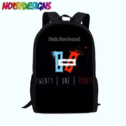 Рюкзак Twenty one Pilots ортопедические рюкзаки школьный мальчики девочки mochila большой plecak notebook дропшиппинг Сумка для колледжа