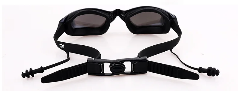 Lunetes Piscine Adulte анти-УФ противотуманные плавательные очки профессиональные плавательные очки с Zwem Oordopjes