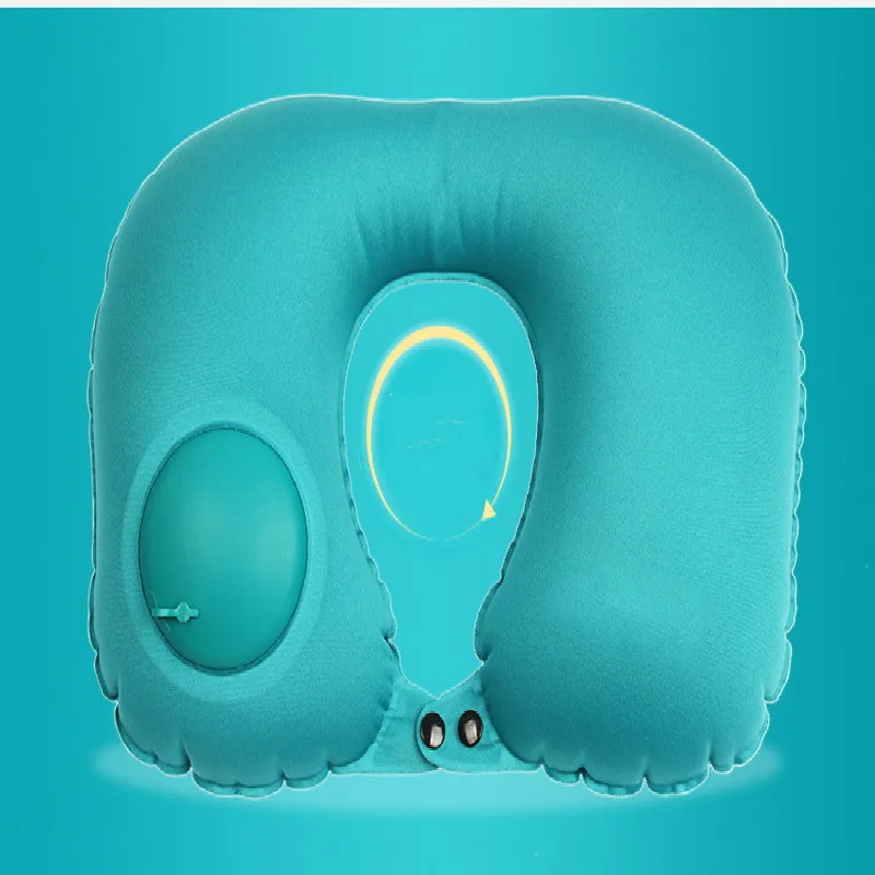 U-pillow neck pillow Travel Portable press automatic inflatable outdoor pillow seat customized aircraft U-pillow neck pillow Travel Portable press automatic inflatable outdoor pillow seat customized aircraft