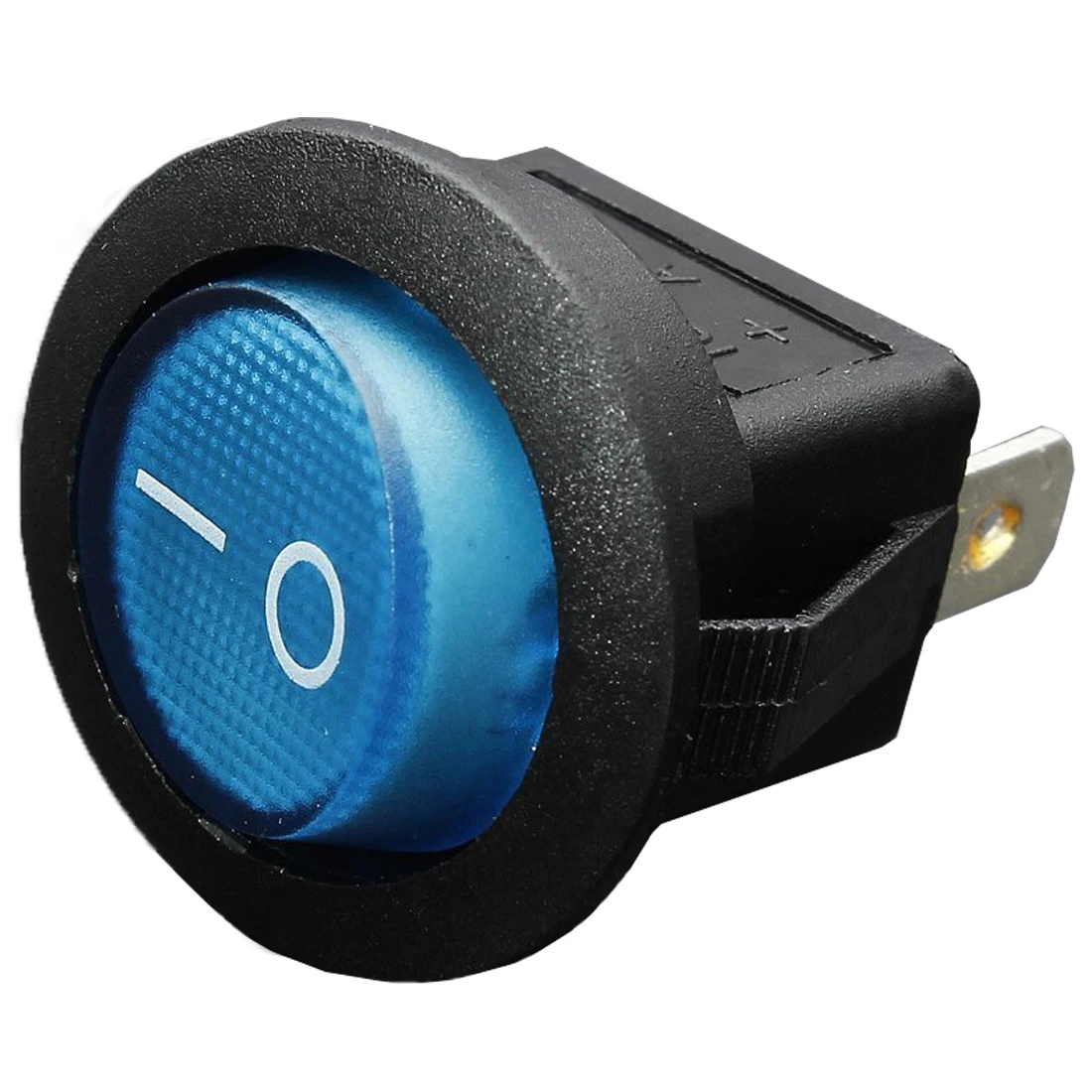 

12V 16A LED Bipolar Rocker Switch ON / OFF SPST for Auto Moto Boat - Blue