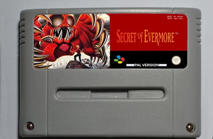 

Secret of Evermore - RPG Game Cartridge Battery Save EUR Version 16 bit 46 pin