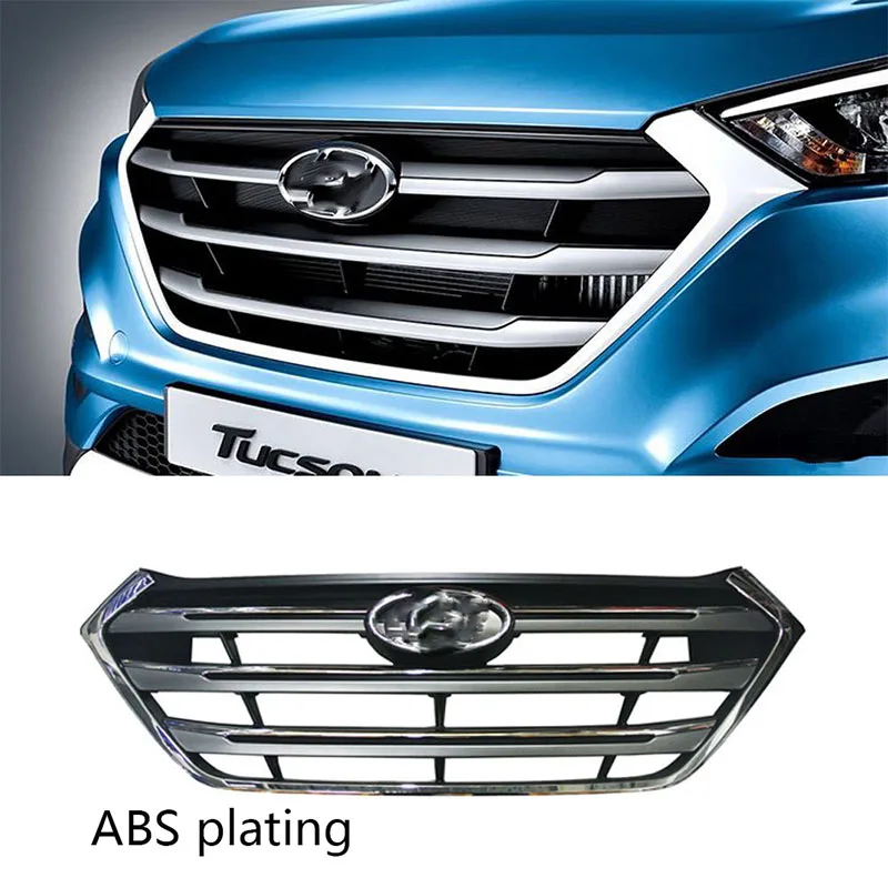 

Genuine Radiator Grille Front for Hyundai Tucson 2015-2016 [86350D3100CR] Front bumper grille / LOGO / abs plating 86350-D3100