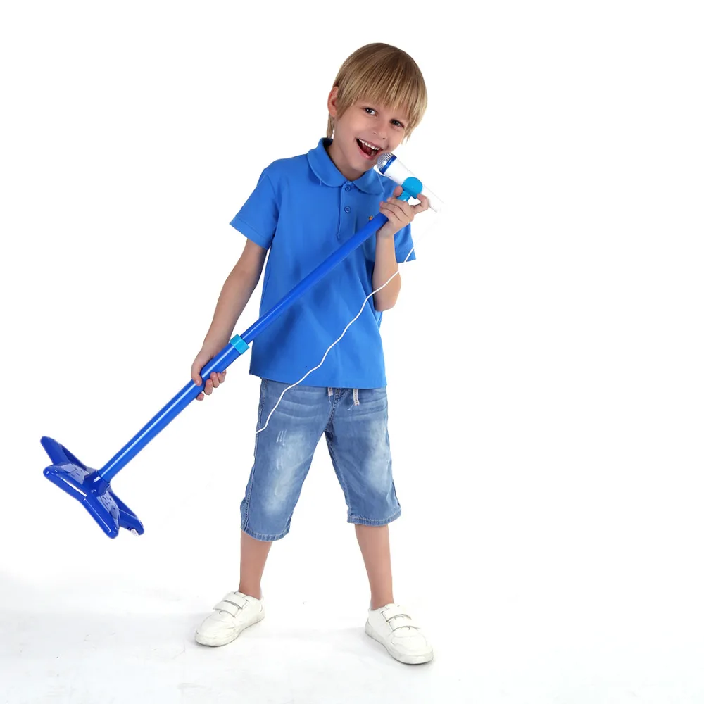 Портативный детский караоке машина игрушка Регулируемая Звезда База стенд микрофон музыкальные игрушки для детей