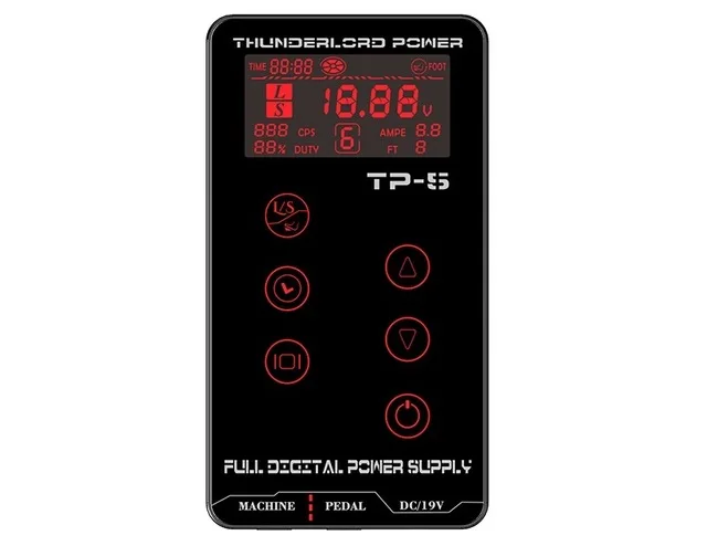 QINK TP-5 источник питания для татуажа hp-2 HURRICANE UPGRADE сенсорный экран инструменты для татуажа интеллектуальный цифровой ЖК-дисплей для перманентного макияжа