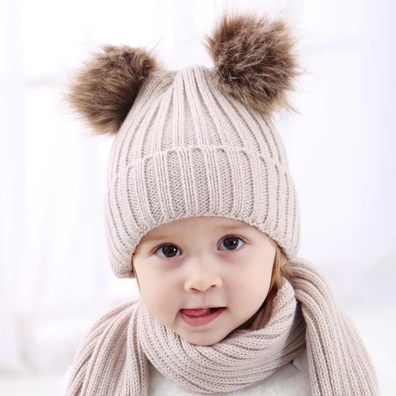 Buy Winter Autumn Baby Toddler Cute Hats Kids Boys