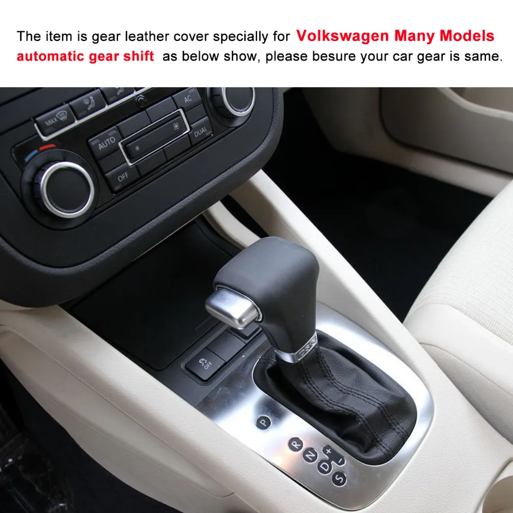 Yuji-Hong автомобильный чехол для Volkswagen Golf 6 Passat CC Touran Tiguan Polo автоматический переключатель воротников из натуральной кожи