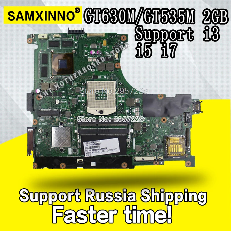 N56VM Rev 2.3 GT630M/GT635M 2 Gb Laptop Moederbord Fit N56V N56VM N56VJ N56VZ N56VB Non-Geïntegreerde Systeem moederbord S-6 N56VM Rev 2.3 GT630M/GT635M 2 Gb Laptop Moederbord Fit N56V N56VM N56VJ N56VZ N56VB Non-Geïntegreerde Systeem moederbord S-6