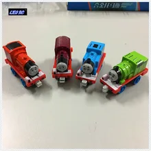 4PCS Thomas and friends metal diecast train magnetic link Thomas trians car railway engine & metal diecast model cars