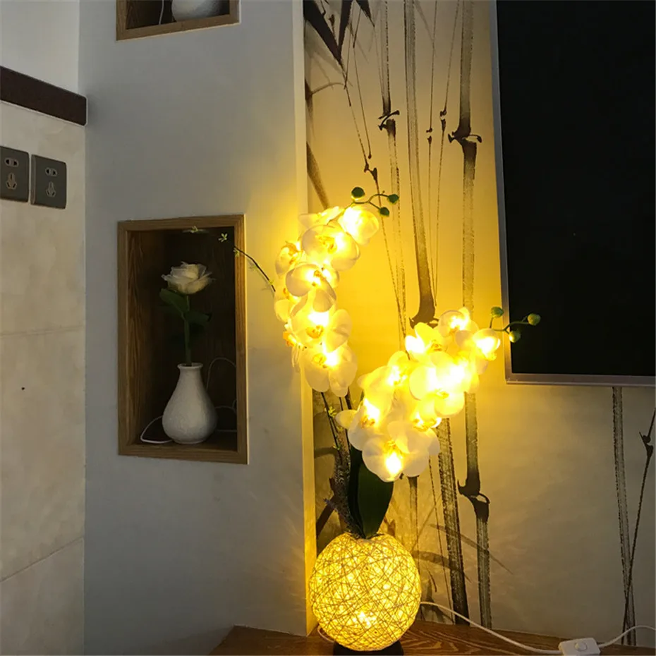night light flower decoration