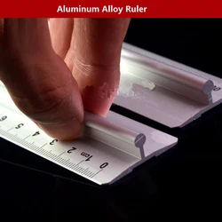 Règle de mesure en alliage d'aluminium, 30cm, réf. RC825530 