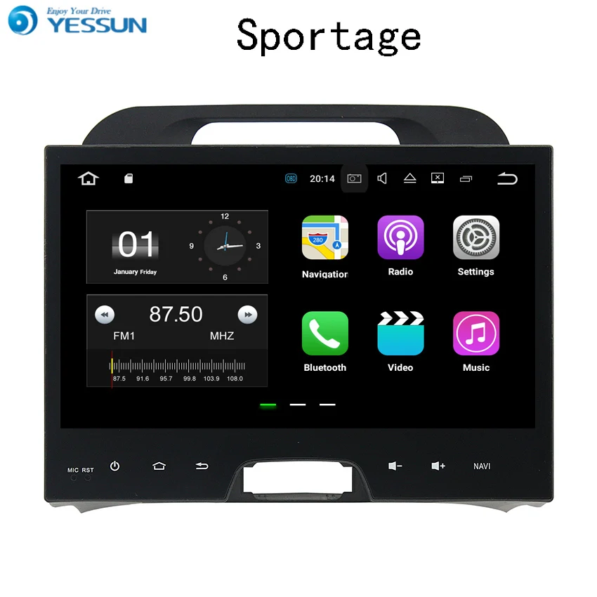 

YESSUN For Kia Sportage 2010~2012 Android Car Navigation GPS HD Touch Screen Audio Video Stereo Multimedia Player No CD DVD