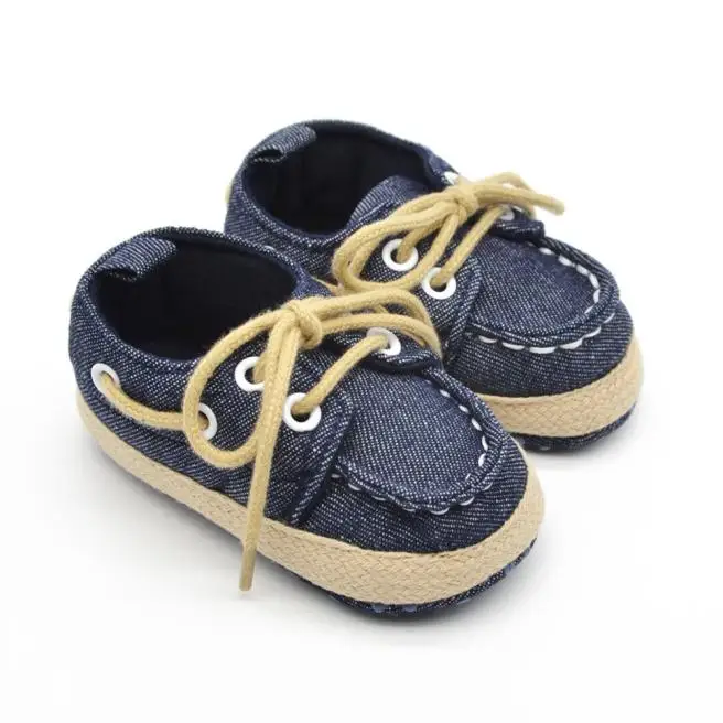 

0-18 Month First Walkers Baby Denim shoes Infant Kid Boy Girl Soft Sole Sneaker Toddler Shoes Footwear Kids' things high quality
