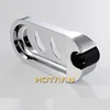 New Arrival 24mm Plastic Shower Rail Soap Dish Box Soap Holder Soap Pallet Shower Rod Slide Bar ABS Chrome for Sliding Bar 7023 ► Photo 3/6