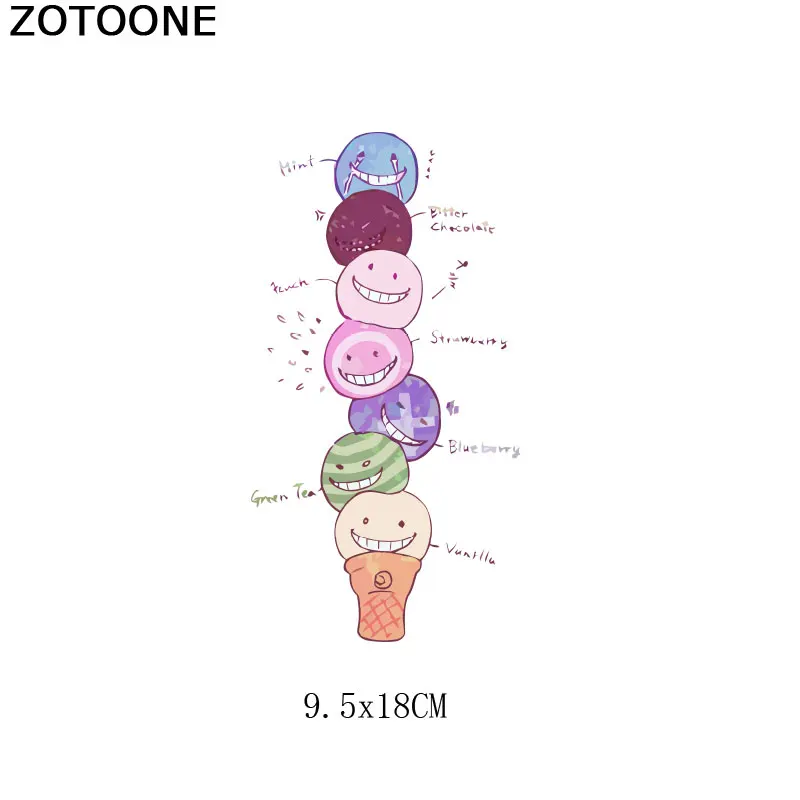 ZOTOONE мультфильм письмо Фламинго Тигр рыба гладильная передача винил теплопередача гладильная наклейка Футболка Горячая патч Одежда Утюг - Цвет: 71