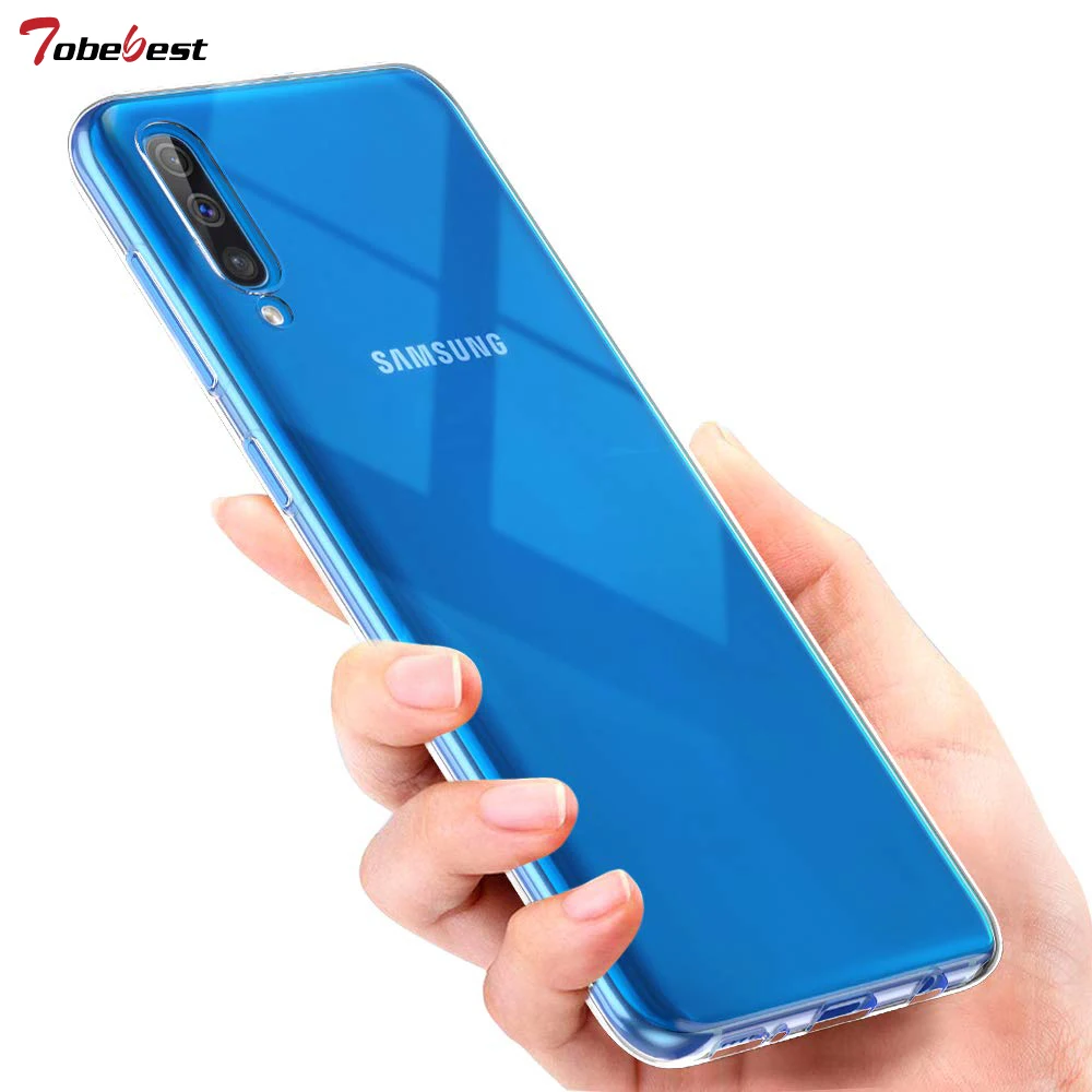 Per Samsung Galaxy Caso Di A50 Sottile Trasparente Tpu Coque Per Samsung A50 Un 50 2019 A505 A505F Protettiva In Silicone Coperchio Trasparente