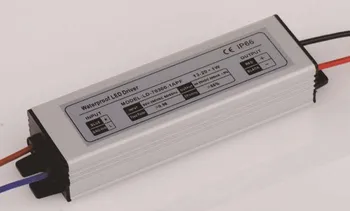 

free shipping 10pcs/lot 13-20W led waterproof driver IP66 DC40-70V 300MA AC90-260V 0.3A power supply for flood light 140g/pcs