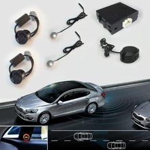 Автомобиль Blind Spot Заднего Датчики Парковки Помощи Системы Для Авто Радар Backup Kit 2 Датчики Обратный 2 СВЕТОДИОДНЫЙ Индикатор 1 Зуммер