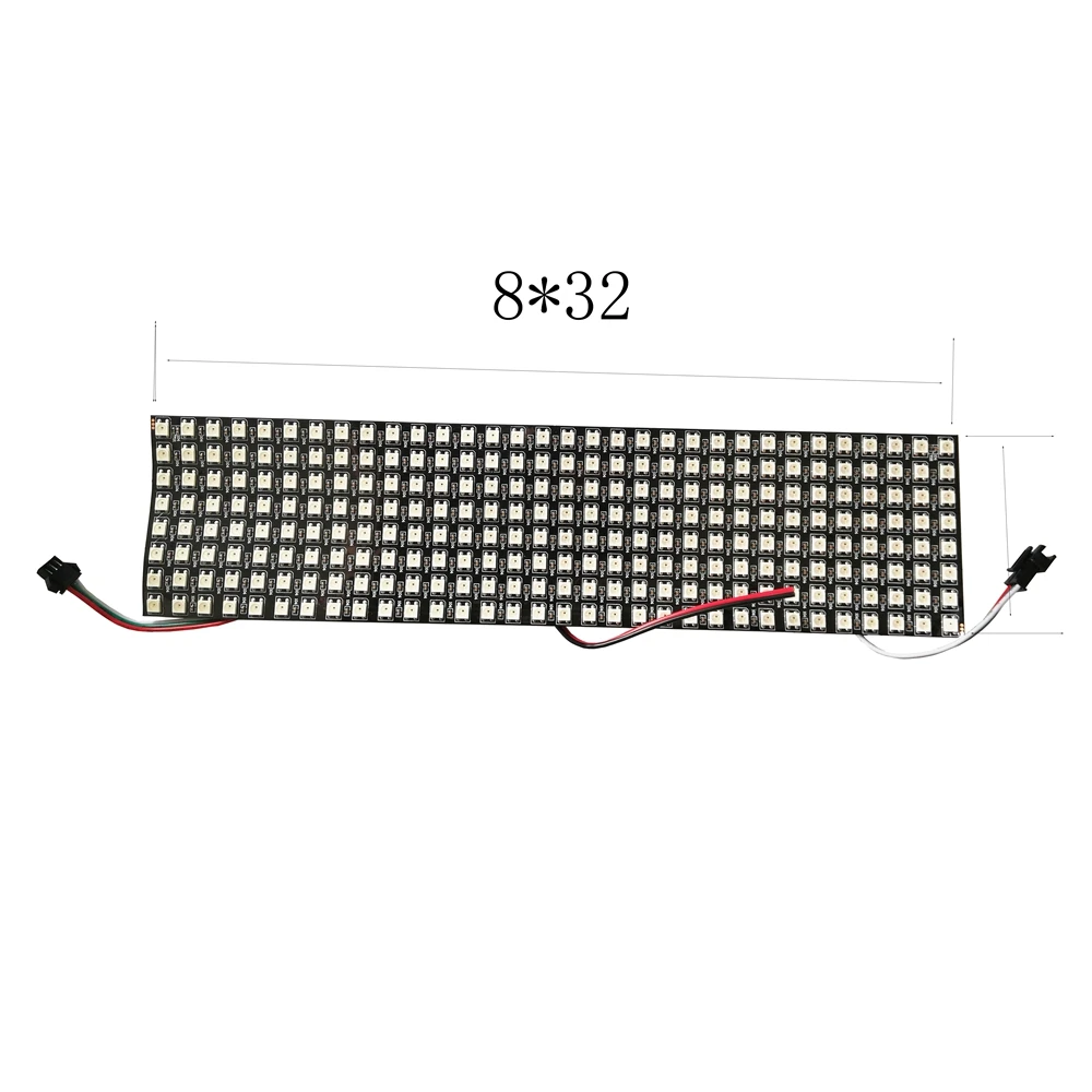 WS2812B WS2812 RGB Светодиодная панель экран свет пикселей цифровой гибкий светодиодный