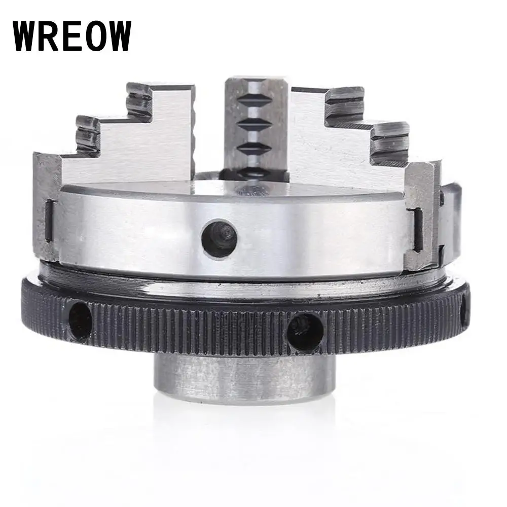 

1Pc Manual Self-centering 3 Jaw Lathe Chuck K01-63/65/M14 Lathe Chuck Tool with 2pcs Lock Rods Power Accessories Tool