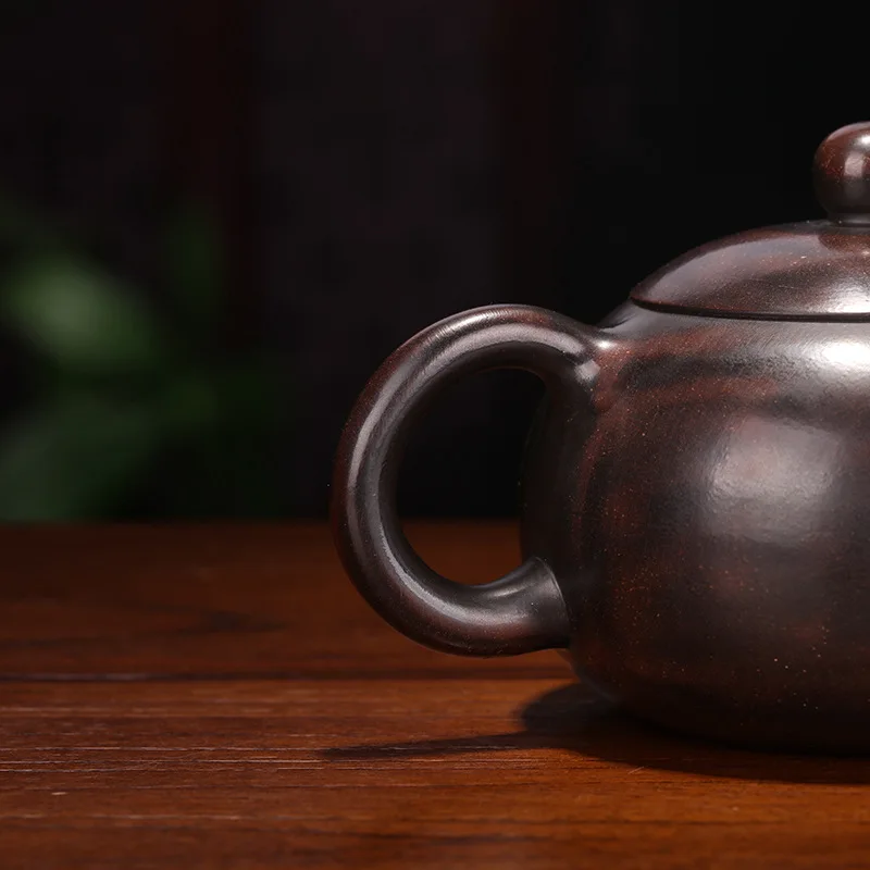 Рудная керамика чайный горшок кусок поколения волос известный Полный ручной чайный набор подарок оригинальность заказной Qinzhou Mud Xi Shi чайник