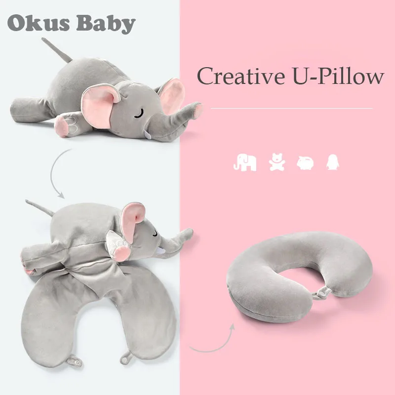 Kreative Reise Kissen Neck U geformte Kissen Ändern In Catoon Tier Plüsch Puppe Spielzeug Multifunktionale Rest Kissen Kaufen