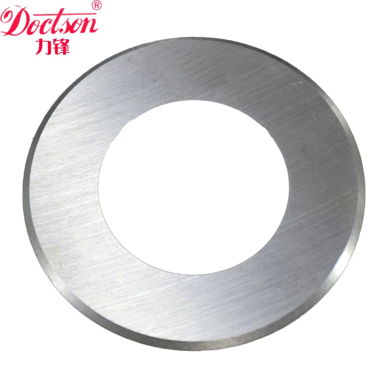 Top and Bottom Cut Circle Slitting Machine Blade Various Specifications Slitting Blades Cut Paper Blade 64*40*1