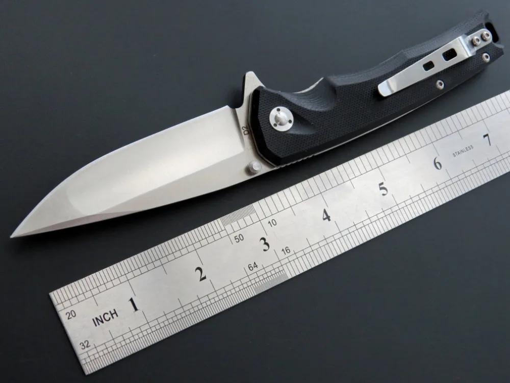 ZZSQ EF41 складной Ножи D2 Сталь лезвие + G10 ручка Открытый Охота Кемпинг фрукты нож, инструмент для повседневного использования открытый