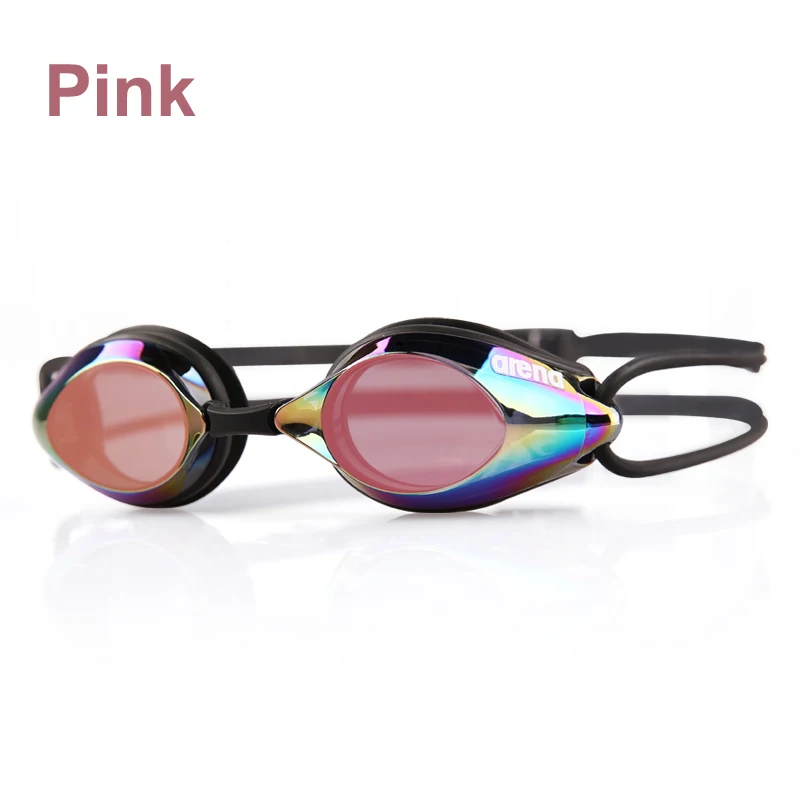 Arena Профессиональные противотуманные УФ очки для плавания для мужчин и женщин с покрытием водонепроницаемые очки для плавания AGL-1900E - Цвет: PKSK