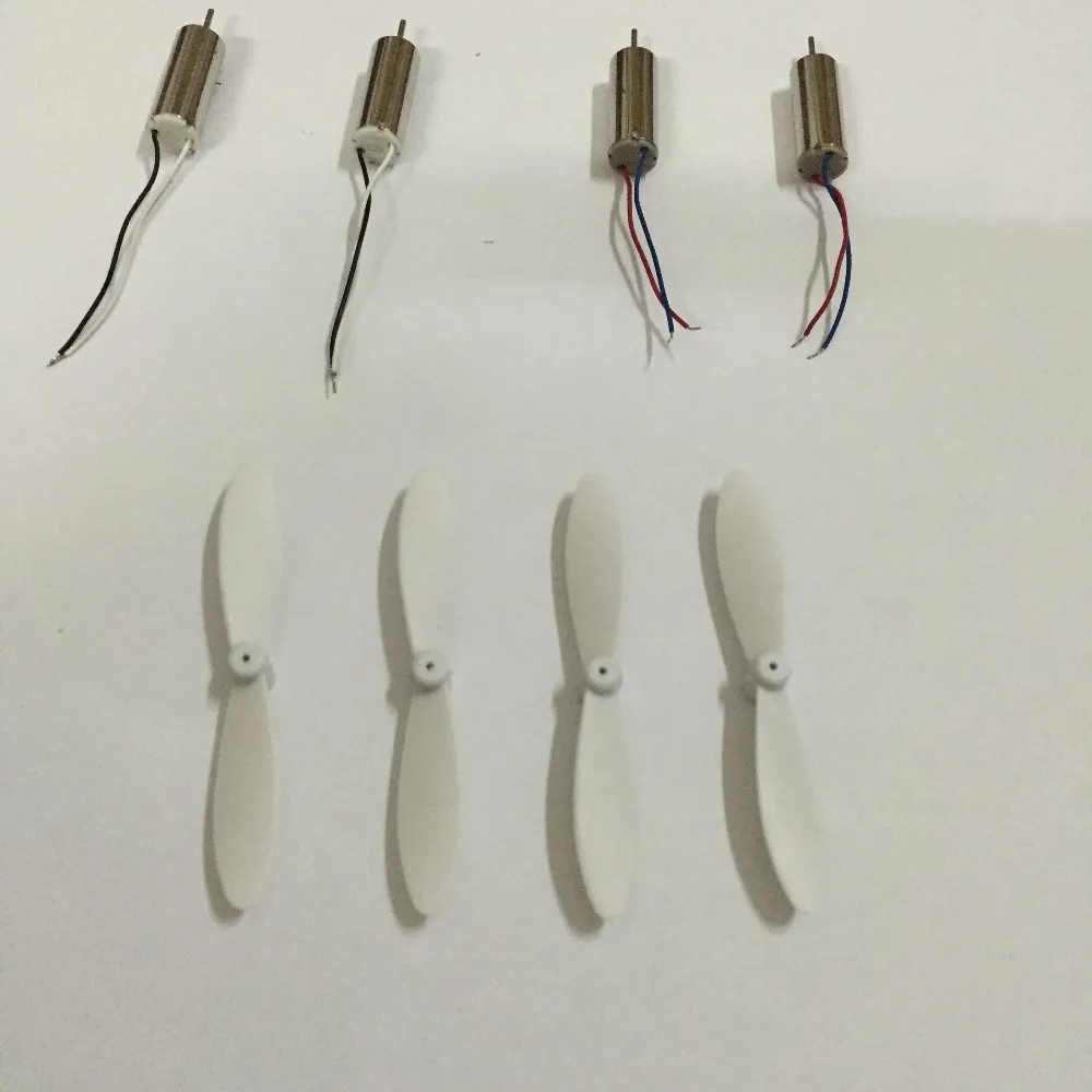 JJRC H8 Mini Drone Original Spare Parts RC Helicopter 4pcs Motors and Blades | Игрушки и хобби