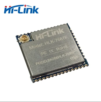 

Free Shippping 5Pcs/lot HLK-7687 MediaTek MT7687 2.4GHz Wireless WiFi Module for Home Automation/Industry Control 3.3V RoHS