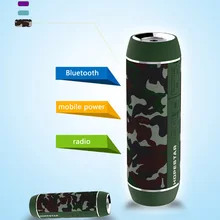 Портативный беспроводной Bluetooth динамик стерео бас эффект Многофункциональный Открытый фонарик водонепроницаемый Bluetooth динамик