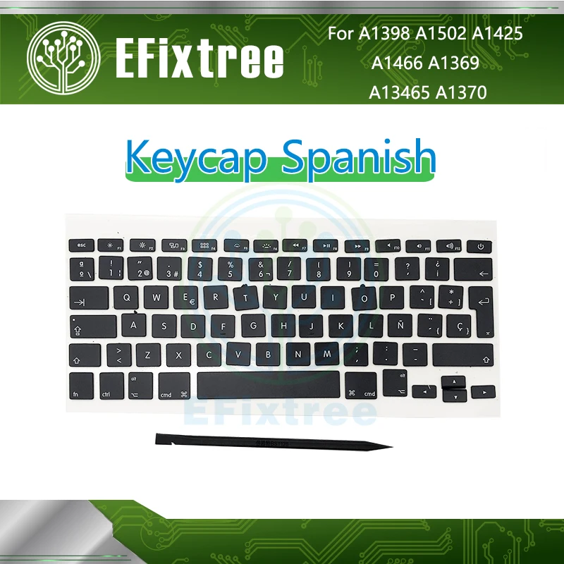 Колпачки для клавиатуры A1370 A1465 A1466 A1369 A1425 A1398 A1502 с испанскими клавишами Macbook Pro Air 13