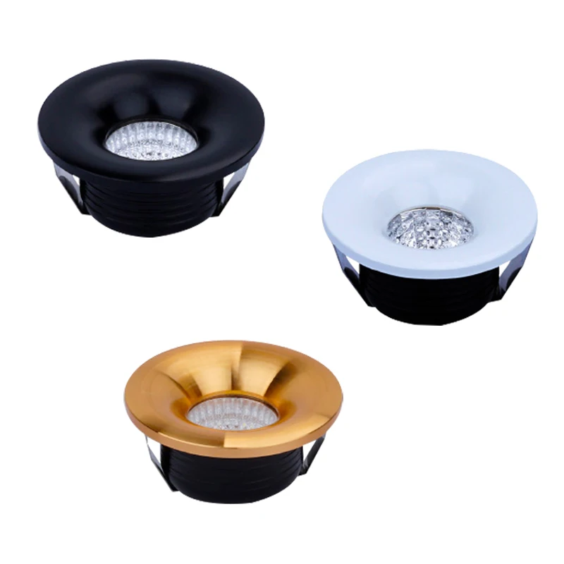 

Dimmable LED COB Downlight AC110V 220V 3W Recessed LED Spot Light lumination Indoor Decoration Ceiling Lamp
