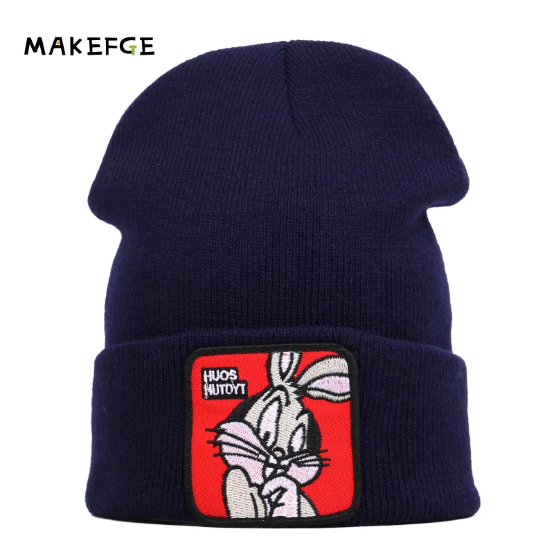 

kids Skullies Beanies hats New Animals Bugs Bunny girl beanie winter hats for cap boy newborn accessories Winter Children Hat