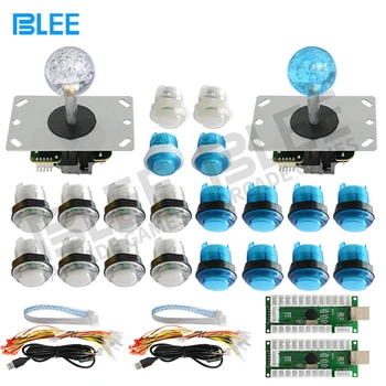 

LED Arcade DIY Kit LED 3P USB Encoder to Joystick Arcade Game Parts for USB MAME Controller & Raspberry Pi Arcade Game Console