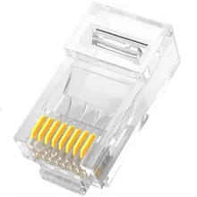 RJ45 Network Connector Gold Plated Cat5 Cat5e 8P8C Network Modular Connector Plug RJ45 Crimp Ethernet Cable Crystal Head Plug RJ45 Network Connector Gold Plated Cat5 Cat5e 8P8C Network Modular Connector Plug RJ45 Crimp Ethernet Cable Crystal Head Plug