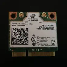 Карта беспроводного адаптера для Intel 7260hmw bn WLAN Половина Mini pcie(HMC) NMA 802,11 n карта для hp 717382-001