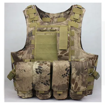 

Highlander Airsoft Tactical Vest / outdoor products seal Camouflage High quality cs Counterterrorism Military Vest