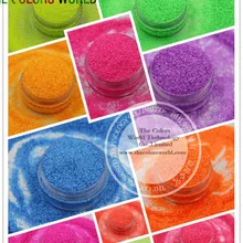 TCT-148 шестигранный неоновый матовый цвет 0,4 мм устойчив к растворителям Блестящий Гель-лак художественный лак макияж ручное творчество, рукоделие, Декор