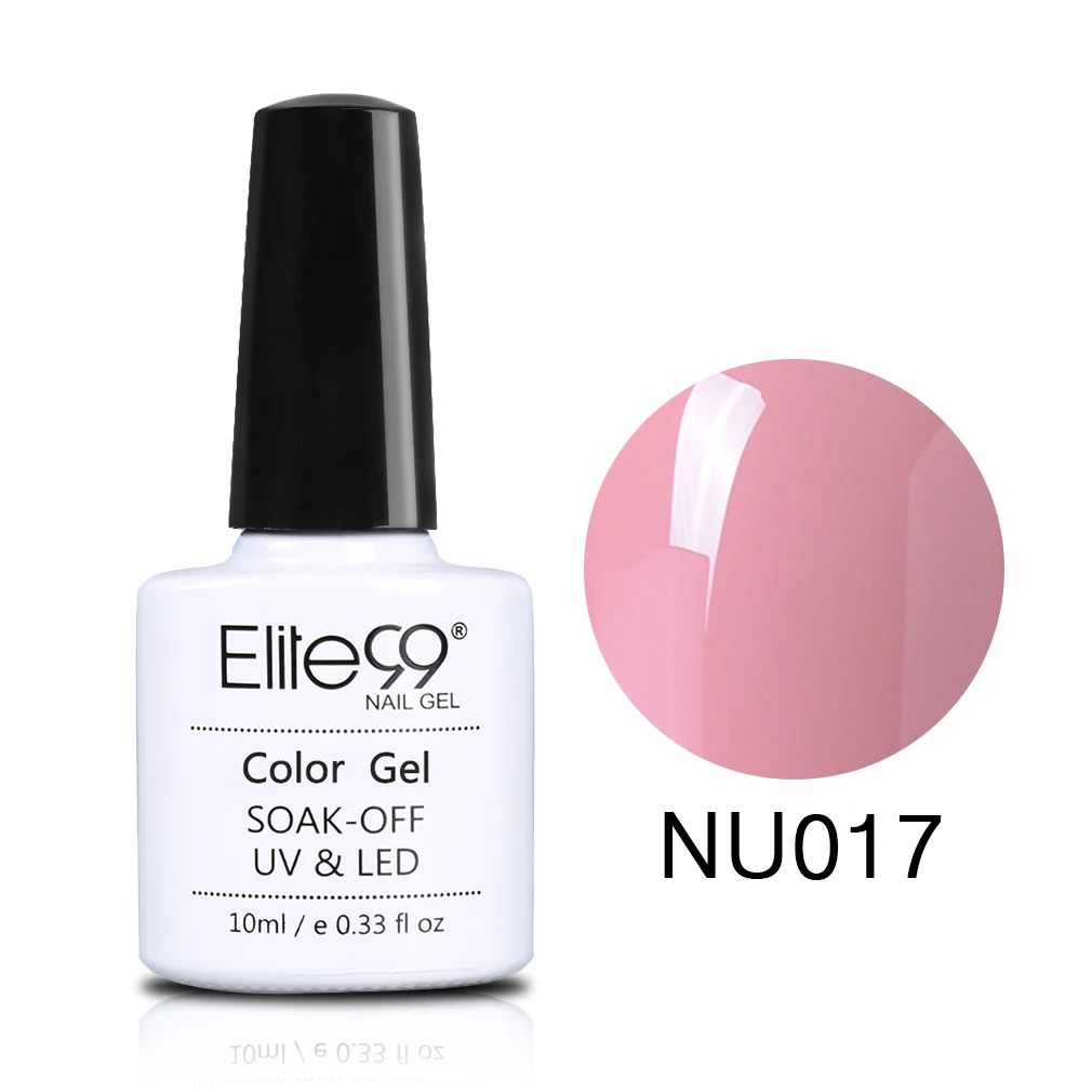 Elite99 10 ml Gel UV esmalte de uñas Color rojo vino desnudo Serie UV Gel esmalte remojo lámpara LED uñas laca de Gel de uñas de diseño artístico
