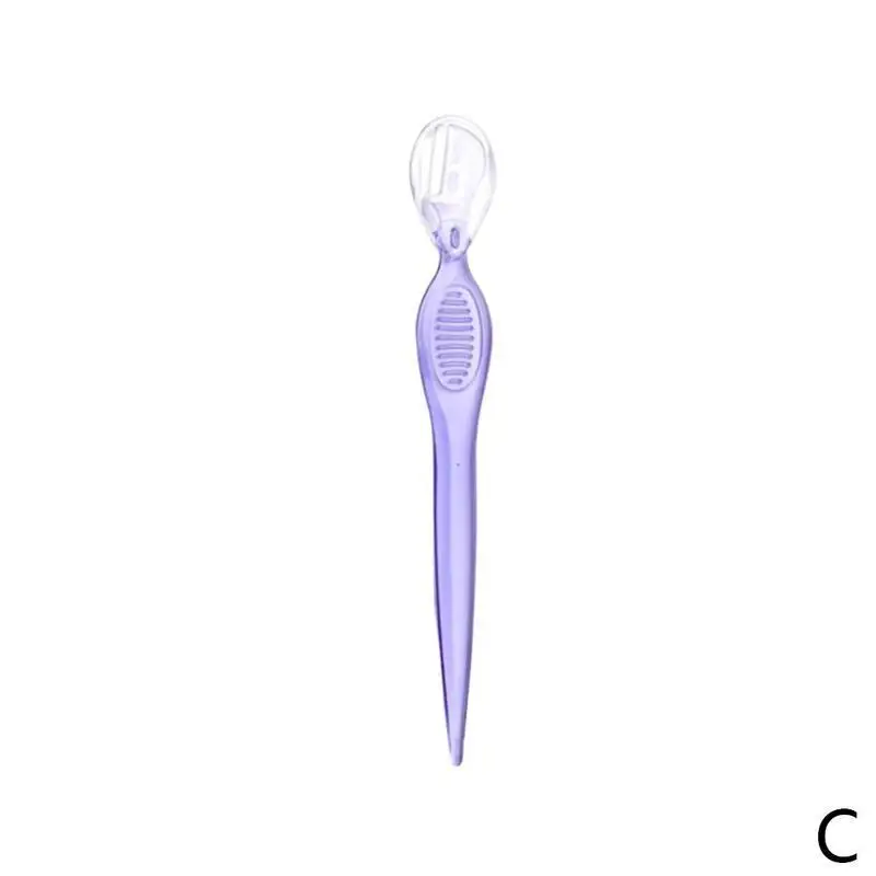 Женский эпилятор для бровей, формовочный нож, триммеры для бровей, лезвия, бритва, косметический нож для бровей, инструмент для удаления волос, эпилятор, Sourcil - Цвет: C
