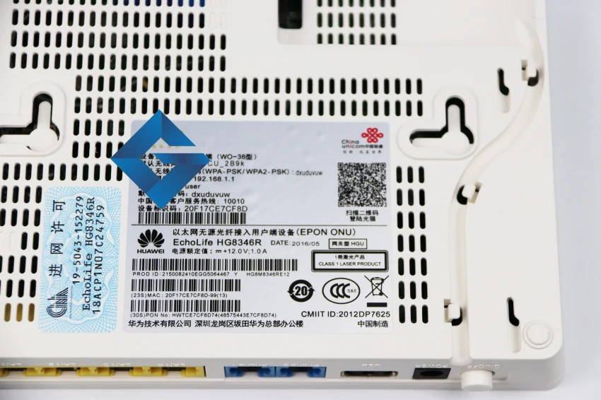 Оригинальный HW HG8346R Epon ONU 4 ethernet + 2 голосовых порта wifi USB порт маршрута|epon onu|onu epononu |